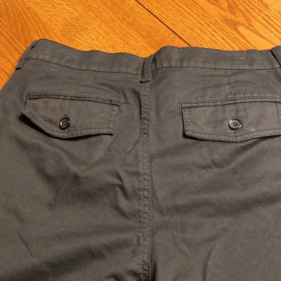 Gloria Vanderbilt black Flare Boot cut leg dress pants size 10 - Picture 4 of 13